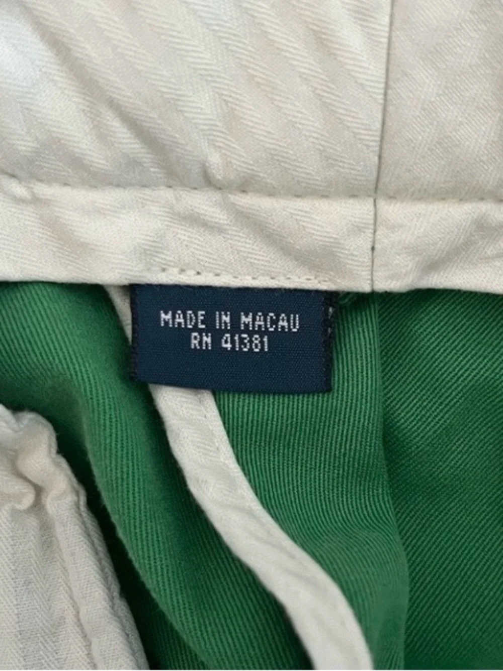 VTG 90s Polo Ralph Lauren Green Martini Shaker Embroidered Chino Pants 34x32 - Picture 7 of 14